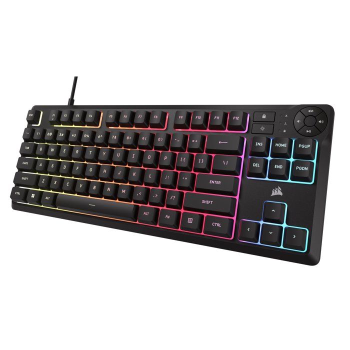 Clavier gamer - Membrane - Corsair - K55 Core TKL - QWERTY - RGB Clavier gamer - Membrane - Corsair - K55 Core TKL - QWERTY - RGB