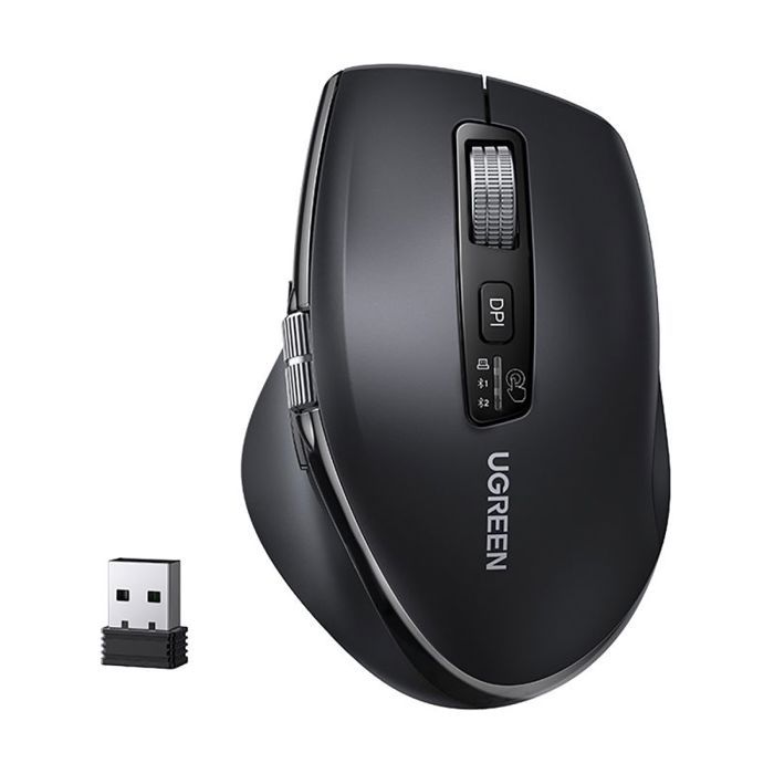 Souris optique sans fil - UGREEN - 1032069 - 5 boutons - 5000 DPI - 24 GHz & Bluetooth 5.4