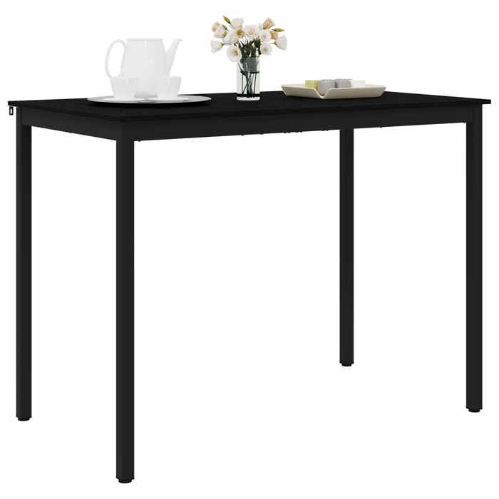 Les SoldesTable de bar - Mange-Debout - Table de salon - debout - Bois dingénierie Rectangulaire(140 x 80 x 105 cm) jnk86g
