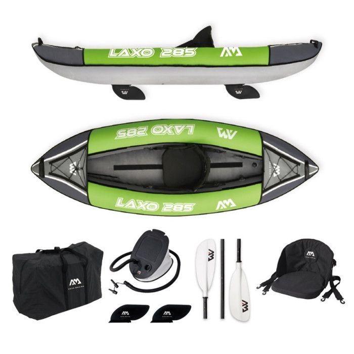 Kayak gonflable 1 personne - AQUA MARINA - Vert -