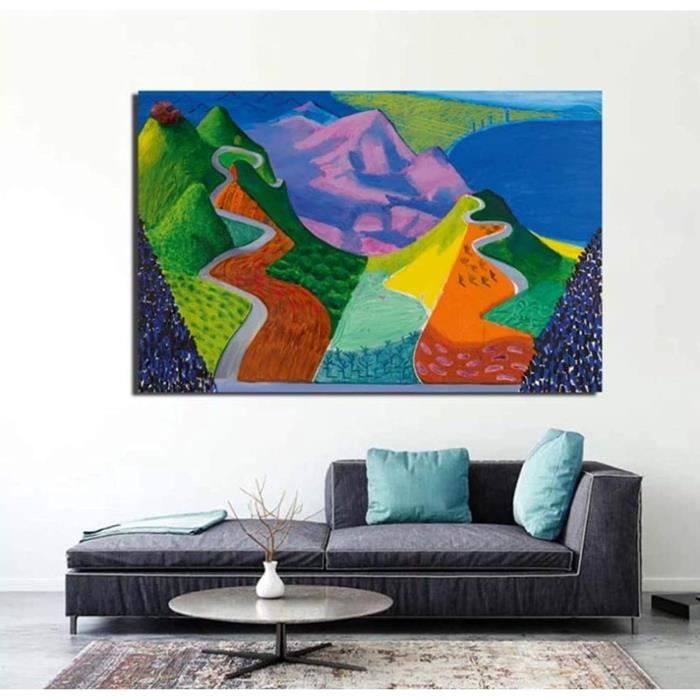 Tableau Toile Vikings Ragnar 60x90cm - Déco Murale Sans Cadre Pour Salon Et Chambre