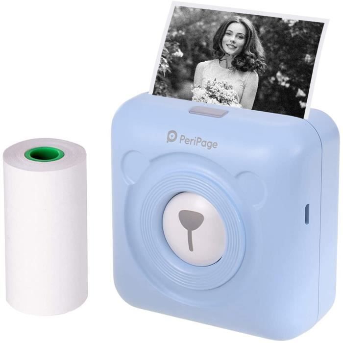 Mini imprimante thermique Peripage Bluetooth portable avec 10