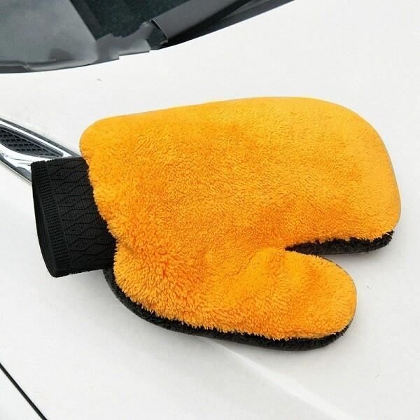 4 Gants Microfibre Double Face - Ménage Voiture Maison - Lavables - Multiusage