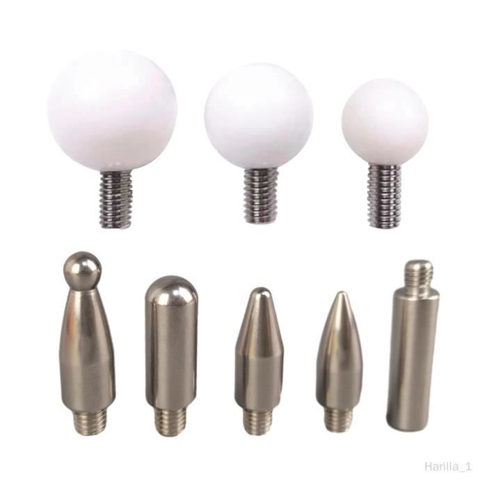 Kit 8 Pièces Embouts De Tige De Débosselage Voiture - Outils Carrosserie Sans Peinture LAPOOH