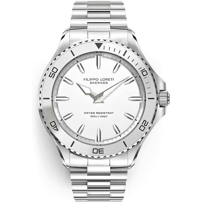 Filippo Loreti Okeanos Montre bracelet pour homme Montre tanche