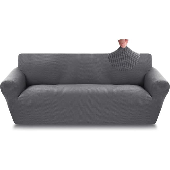Housse Canapé Relax 3 Places, Housse de Fauteuil Extensible 8 Pièces