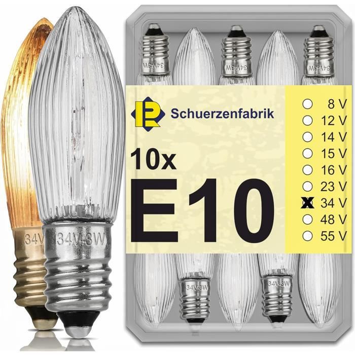 Base A Vite E10 LED 6V Stella Di Natale Stella Dell'avvento - Foto 4