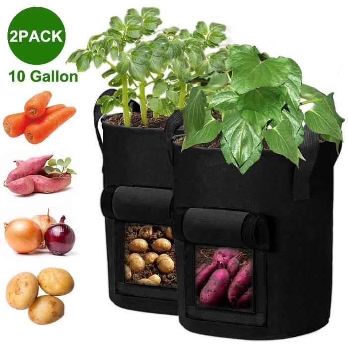 SWANEW Sac De Culture De Pommes De Terre, Lot De 5 Sacs De Culture De