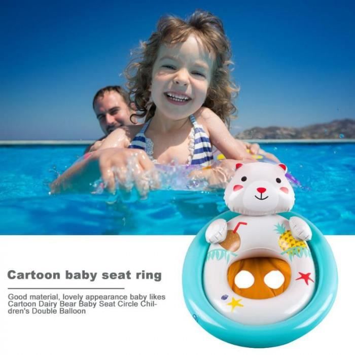 Version 2 Pvc Sports Nautiques Bebe Piscine Siege Large Champ D Application Travail Exquis Dessin Anime Securite Double Ballon Cdiscount Jeux Jouets