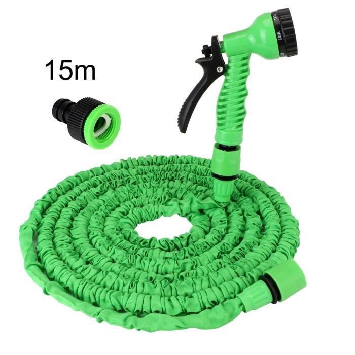 Pistolet D’Arrosage 8 Modes + Pulvérisateur De Mousse – Buse De Jardin Multifonction Avec Réservoir 100 Ml, Pour Plantes, Voiture & Animaux