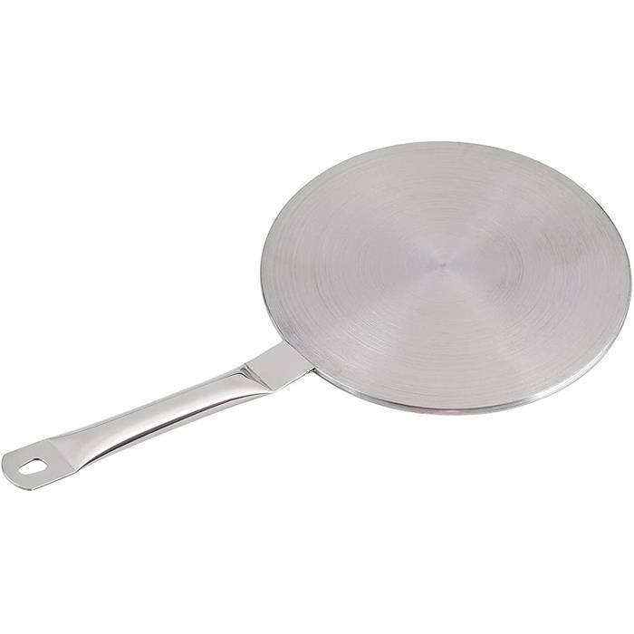 Plaque Diffusion Chaleur Induction - 20 Cm Acier Inox - Pour Gaz, Électrique, Vitrocéramique