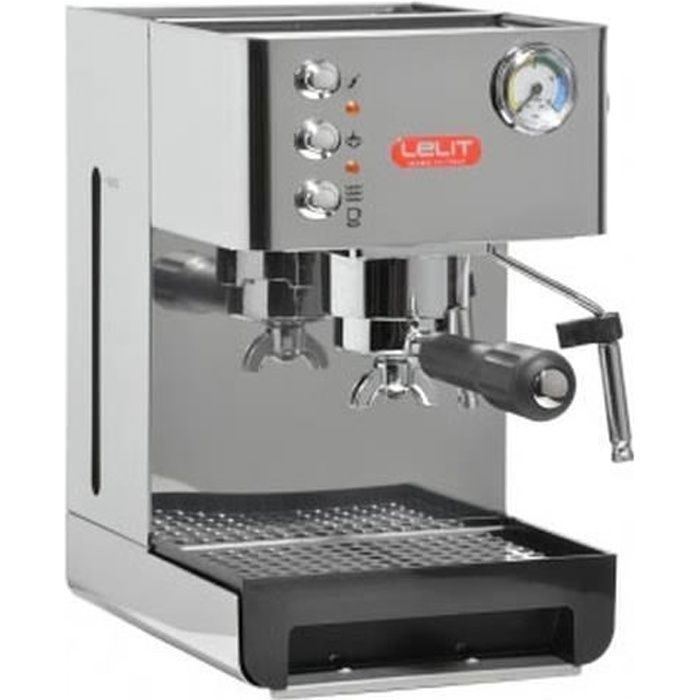 Machine à café filtre - Lelit - PL41EM - 2 L - 1050 W - Acier inoxydable