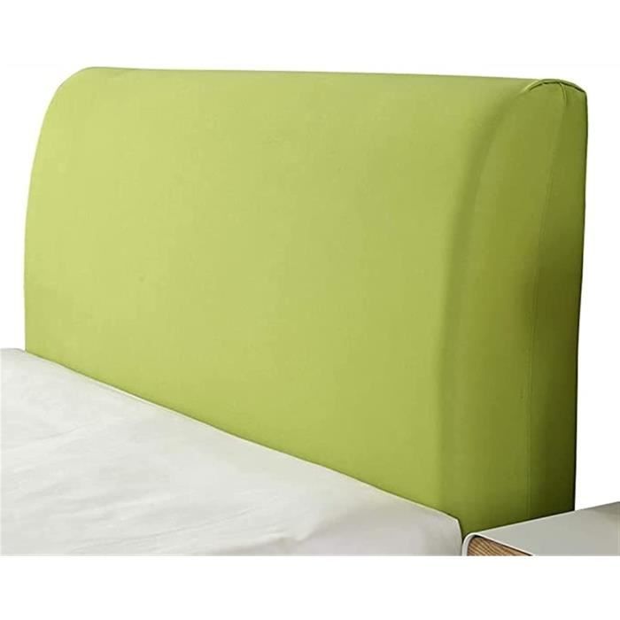 Épaissir Housse De Tete De Lit 160/140/180 Extensible Housse Tête De Lit De Protection Anti-poussière pour tête de lit rembourrée en Tissu Tout Compris (Color : Grey, Size : 160cm