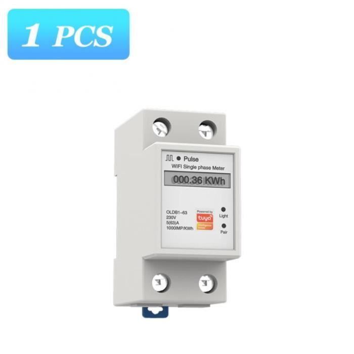 Compteur D’énergie WiFi Bidirectionnel Tuya – Pince 150A, Moniteur De Puissance AC 100-240V