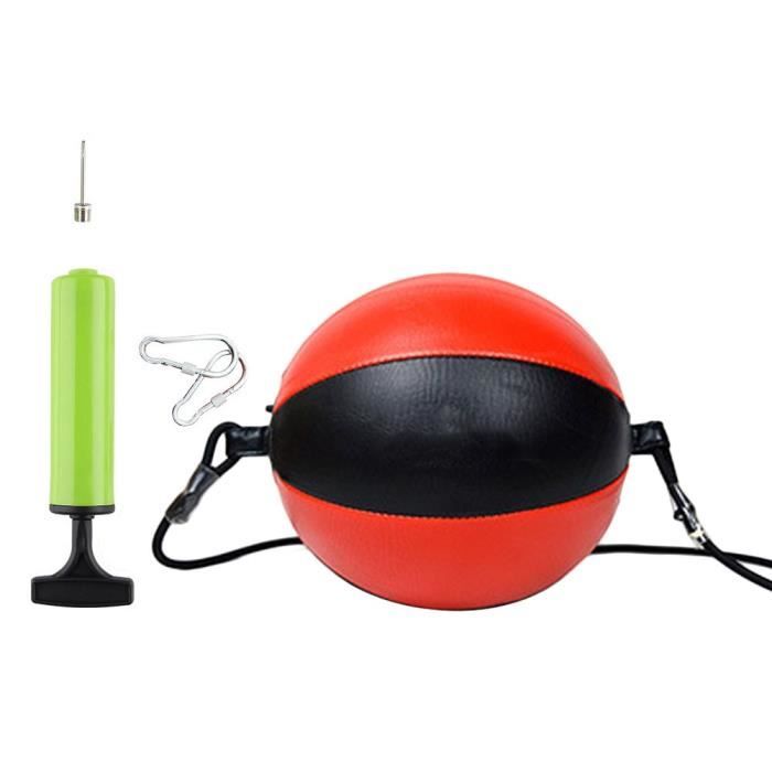 Sac De Boxe Suspendu En PU - Balle De Vitesse - Équipement De Boxe Anti-stress - 11x6,3 Pouces