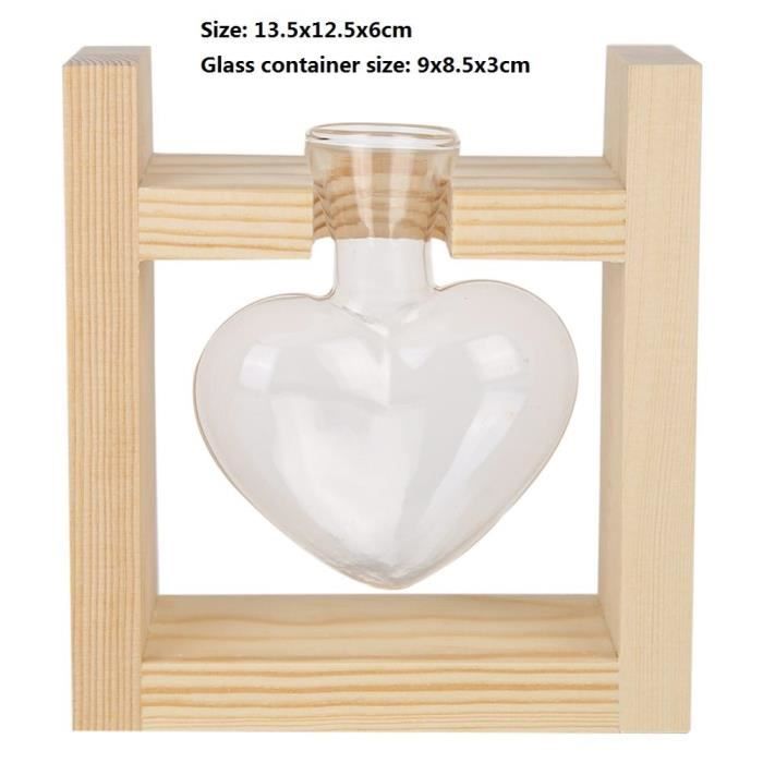 ABOOFAN Vase Hydroponique Transparent En Verre Couvercle En Liège Lot