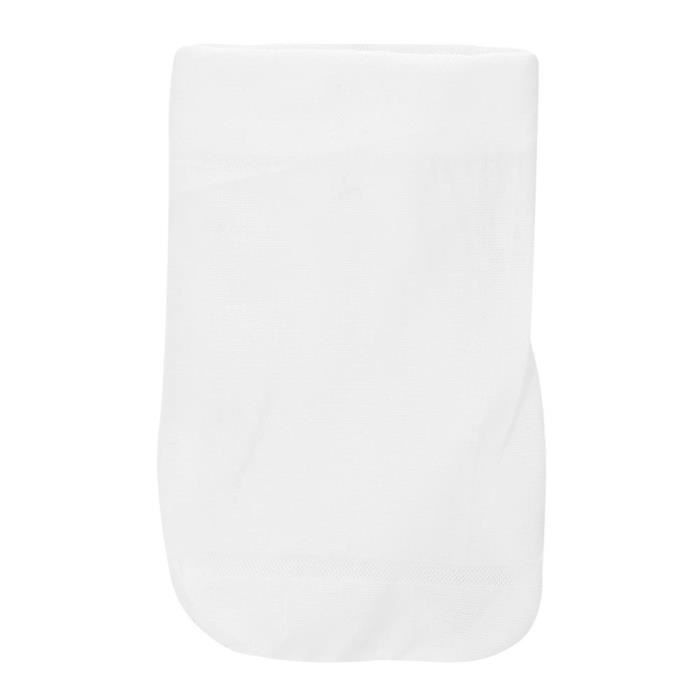10 Pcs 20x12 cm sac de filtre de piscine, coton sac de filtre de piscine piscine coton sac de filtre chaussette remplacement outil