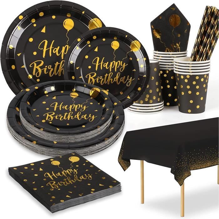 Décoration Retraite Vaisselle Kit, 16 Invités Vaisselle Assiettes De Décoration Retraite Vaisselle Kit, 16 Invités Vaisselle Assiettes De