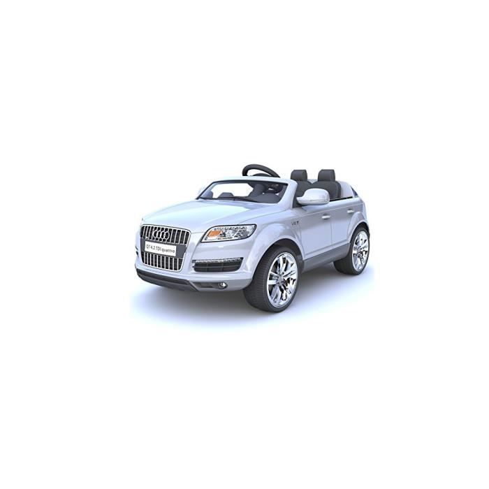 Petite Voiture Electrique 4x4 Bebe Enfant Aidu Q7 Grise Cdiscount Jeux Jouets