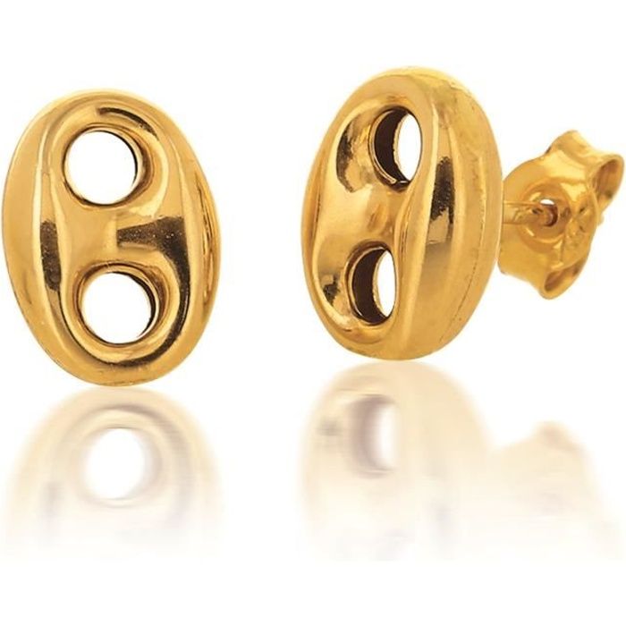 Boucle oreille graine de café Outlet