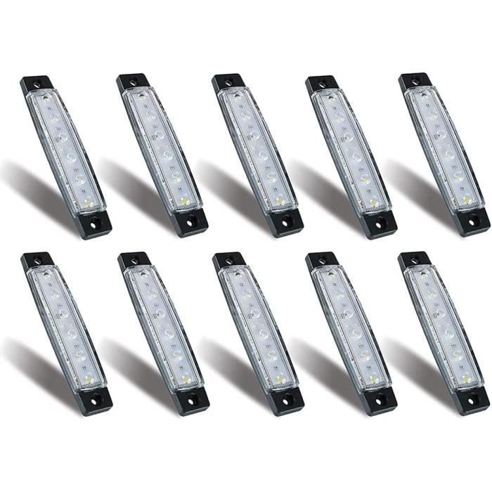Lot De 4 Lampes LED Marine étanches 12V/24V - Pour Bateau (intérieur Et Extérieur) - 1.5W, 120 Lumens