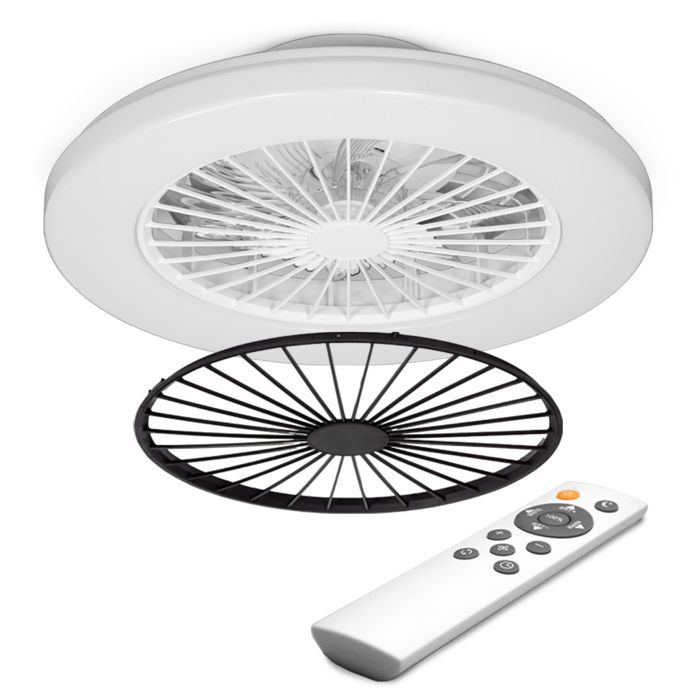 Ventilateur de plafond avec éclairage Led + télécommande - Cool Clima