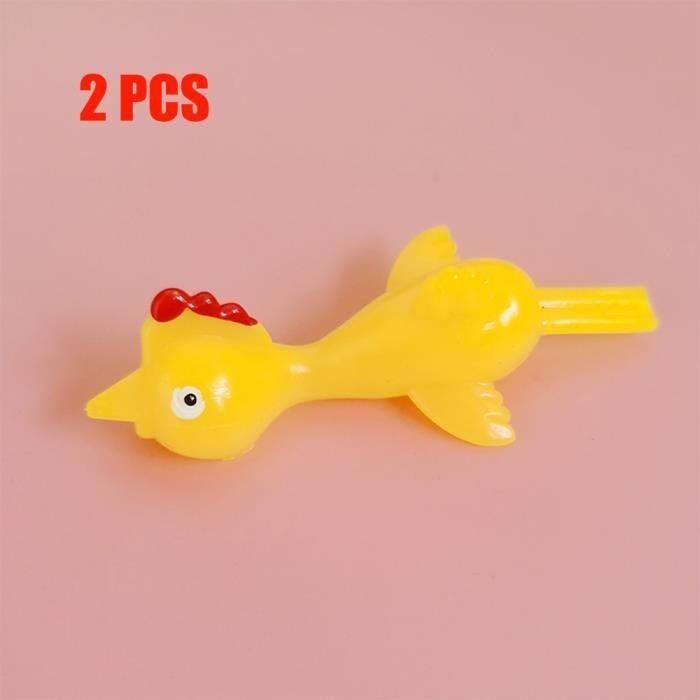 Poulet catapulte extensible volant | Jaune Poulet catapulte extensible volant | Jaune