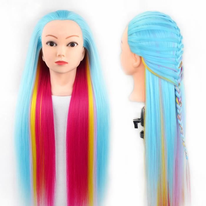 Neverland Tête à Coiffer Professionnelle Mannequin Homme 100% Cheveux Neverland Tête à Coiffer Professionnelle Mannequin Homme 100% Cheveux