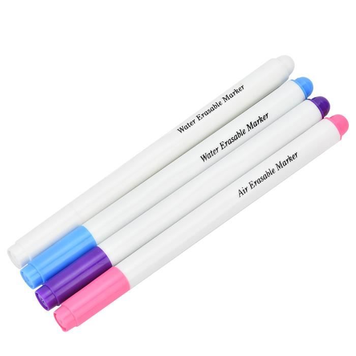 Stylo de marquage pour tissu, effaçable à l