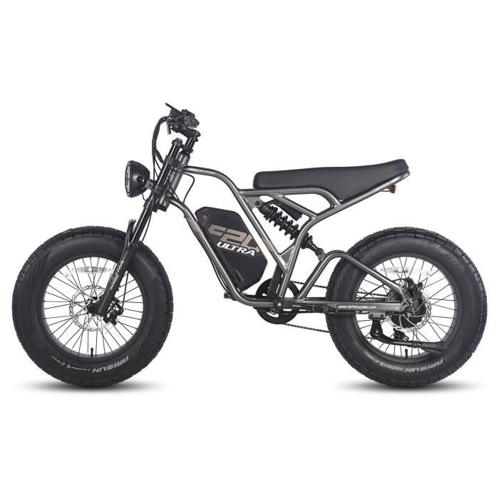 Vélo électrique FAFREES F20 Ultra - Moteur 750W Batterie 48V25AH Autonomie 140KM - Noir