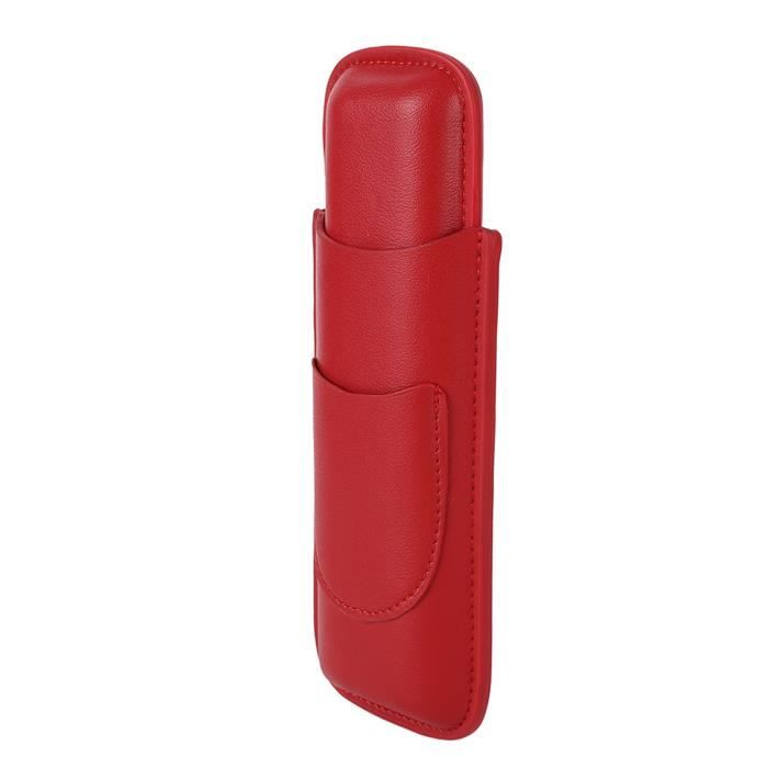 Étui à Cigares En Cuir Avec Coupe-Cigares - Boîte Portable Pour 3 Cigares | Cadeau Homme