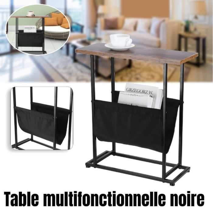 Simple Sac Table MIL Table D’Appoint Table Basse Bout De Canapé À Café Avec Sac En Toile ...