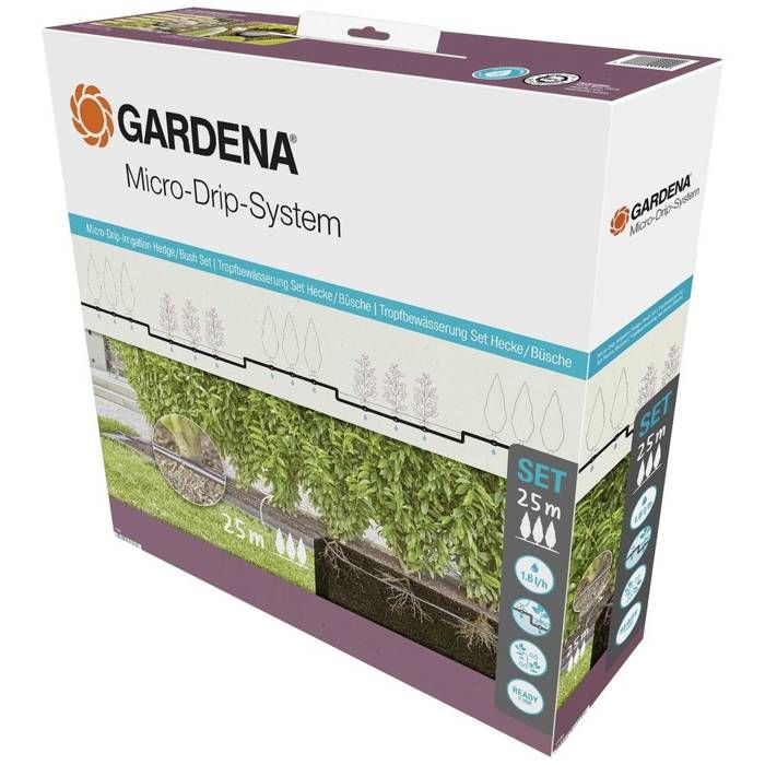 GARDENA Micro Drip System Set darrosage complet Ø 13 mm 12 13500