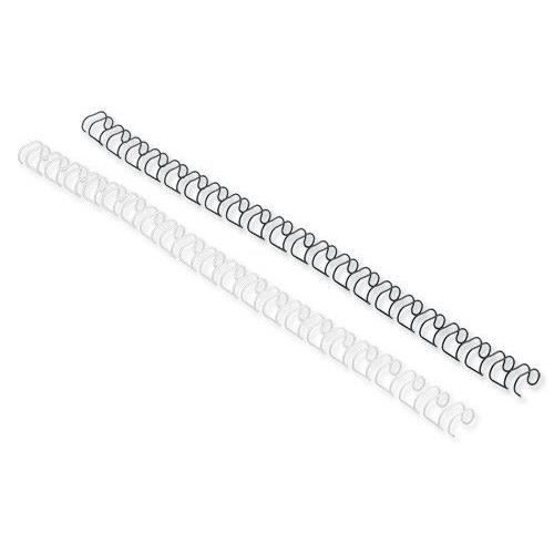 50 Reliures Métalliques 15,9mm - Pas 3:1, 34 Boucles, Multicolores Pour Relieuse A4 (105 Feuilles Max)