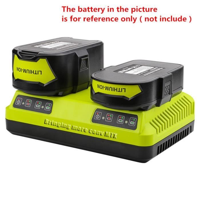 Batterie De Rechange 5,0 Ah Pour Ryobi 18 V Et Chargeur P117 Compatible Avec Les Batteries Ryobi 18 V One Rb18l25 Rb18l50 P108 P107 P104 P780 1 Batterie 1 Chargeur 87255224
