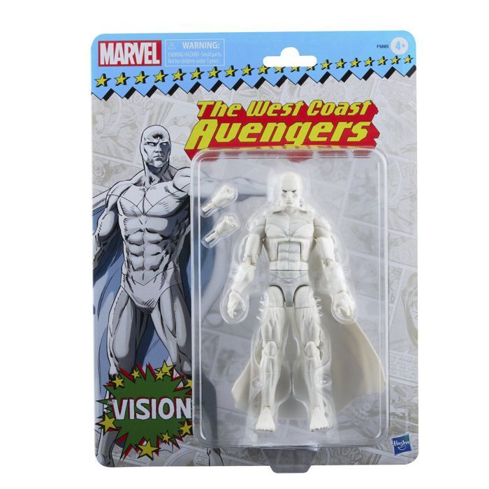 Figurine Marvel Legends Retro Avengers Mse 4 Vision 10 Cm - vue 2