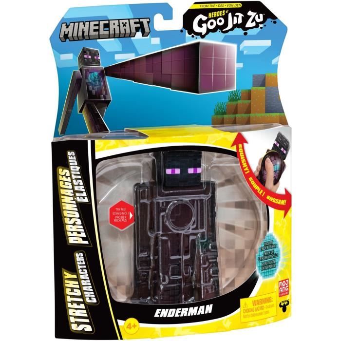 Figurine Mrbeast Enderman Goo Jit Zu Minecraft 11 cm - vue 2