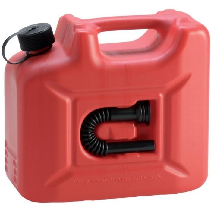 Hünersdorff Bidon Carburant Profi 20L Essence Diesel - Homologué UN Rouge Made In Germany