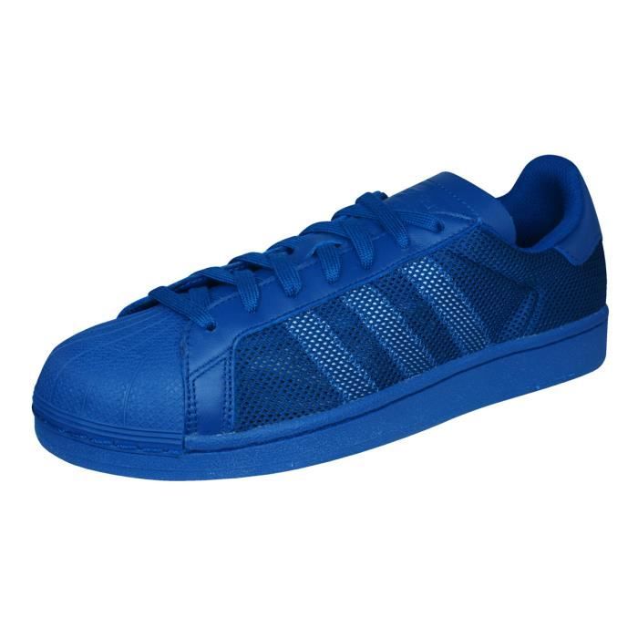 superstar bleu adidas