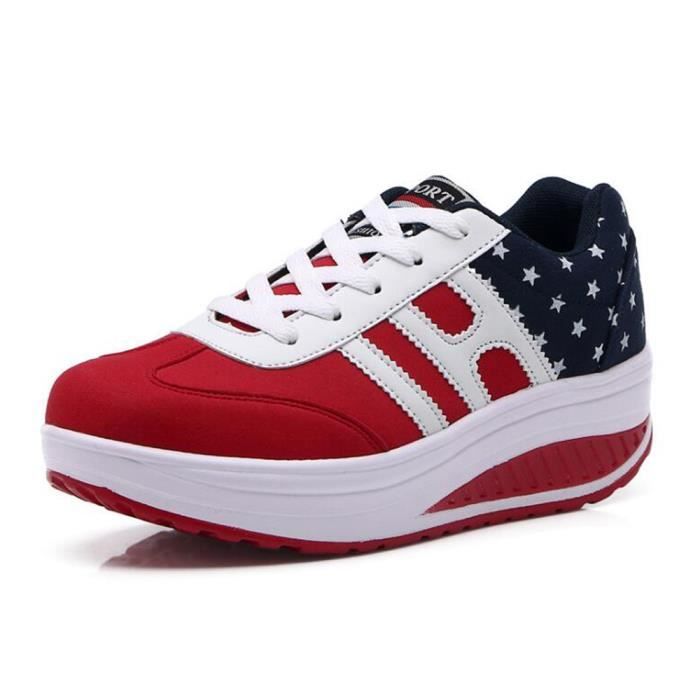 basket femme rouge