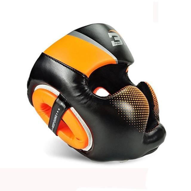 Casque De Boxe Vincente Pour Youth - Protection Tête Complète - Muay Thai, MMA, Sparring - Taille Adulte
