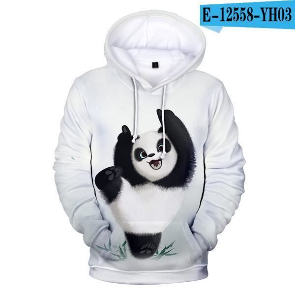 Sweatshirt capuche Animaux Panda 3D sweats capuche sweat mode