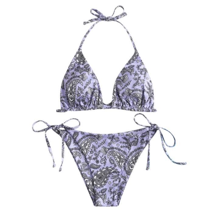 Bikini Deux Pièces Rose Vif Penti - Taille 38/40 - Bandeau Avec Soutien Intégré - Neuf Sans étiquettes