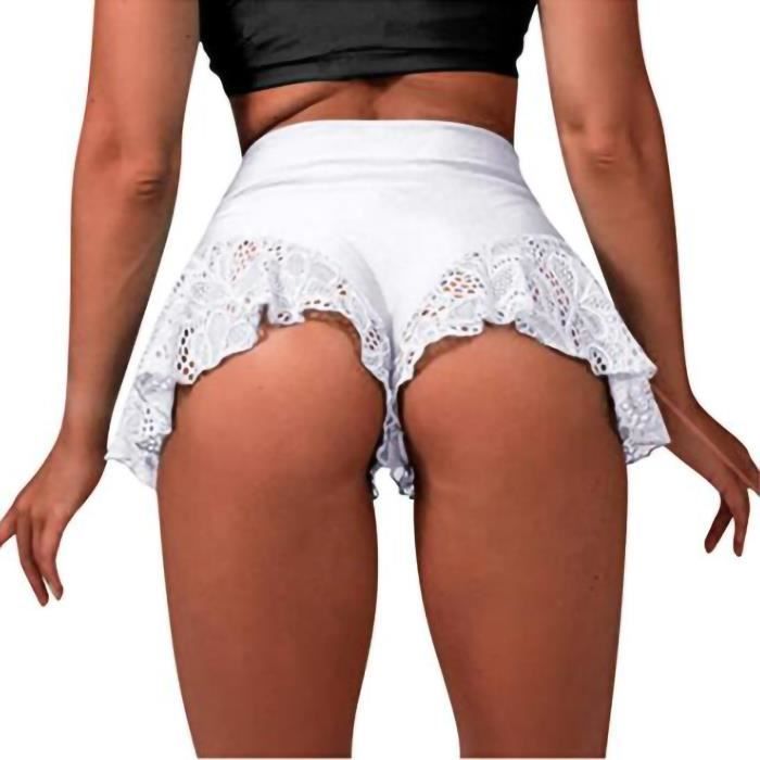 Short De Sport Femme Taille Haute - Pour Yoga, Pole Dance, Fitness - Stretch, Confortable, Coupe Flatteuse - Plusieurs Couleurs