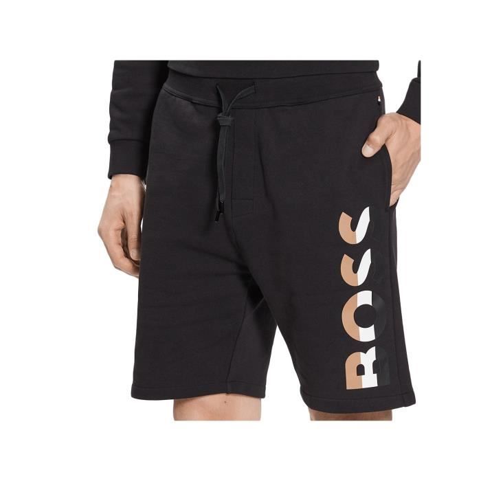 Short Boss - Homme Boss - Sport classic - Boss Noir - Coton - Vetement Boss