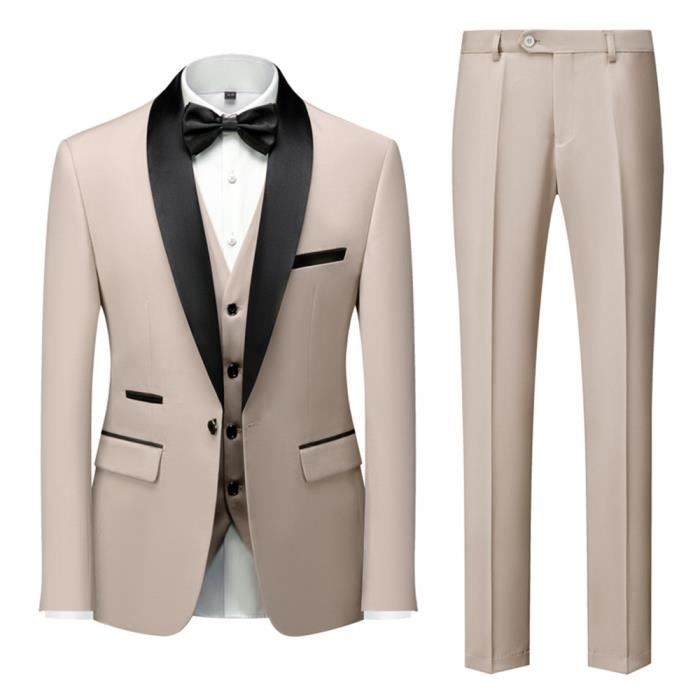 Veste Chemises Pantalon Noeud papillon Costume Homme Mariage