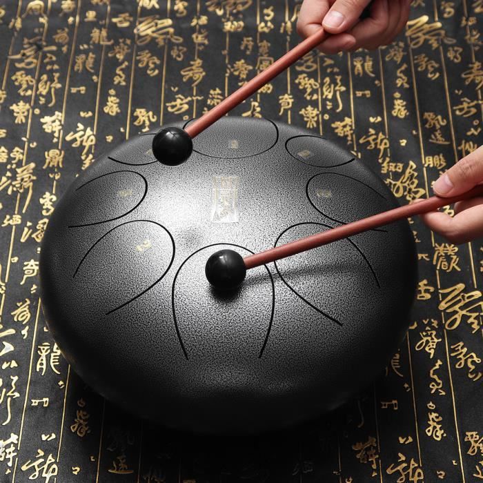 Harmonic Handpan Drum Instrument de Percussion Professionnel en Acier