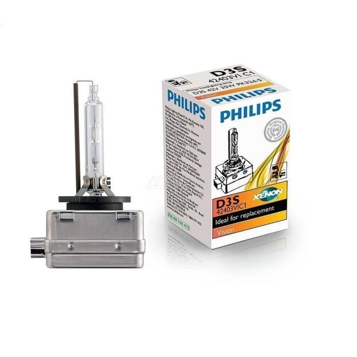 2 AMPOULE XENON PHILIPS D3S 4300K 35W XENSTART 42403 - ADTUNING FRANCE