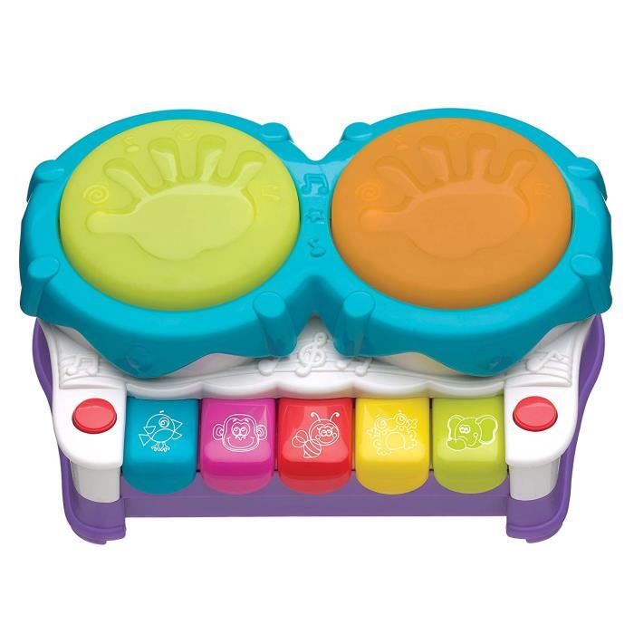 Piano Musical Special Bebe Playgro Jouet Musical Mon 1er Piano Tam Tam Piano Tam Tam Melodies Sons D Animaux Lumieres Cdiscount Jeux Jouets