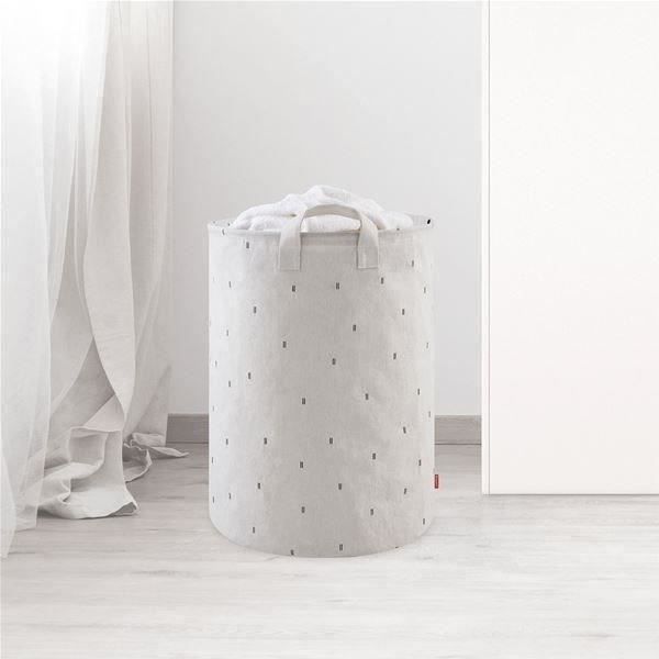 RAYEN Panier à linge pliant - 70 litres - 55 x 40 cm